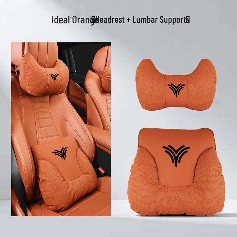 Nezha AYA Car Headrest & Lumbar Support Cushion for Nezha N01/V/U/S/X Models