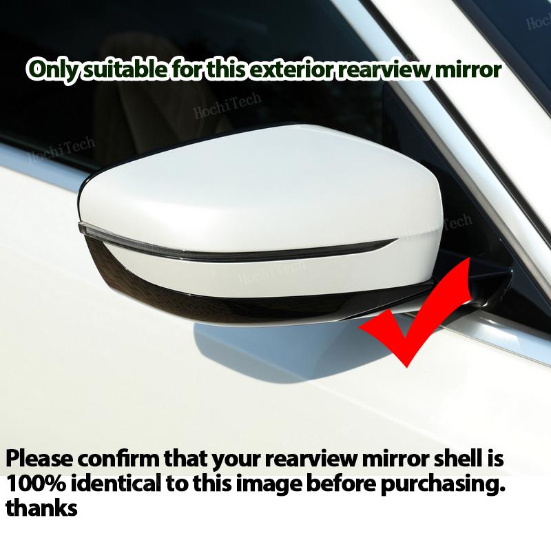 4pcs Carbon Fiber Exterior Side Rearview Mirror Cover Trim For BMW 3 4 5 7 8er G20 G21 G28 G11 G12 G14 G15 G16 G30 G31 G38 G22
