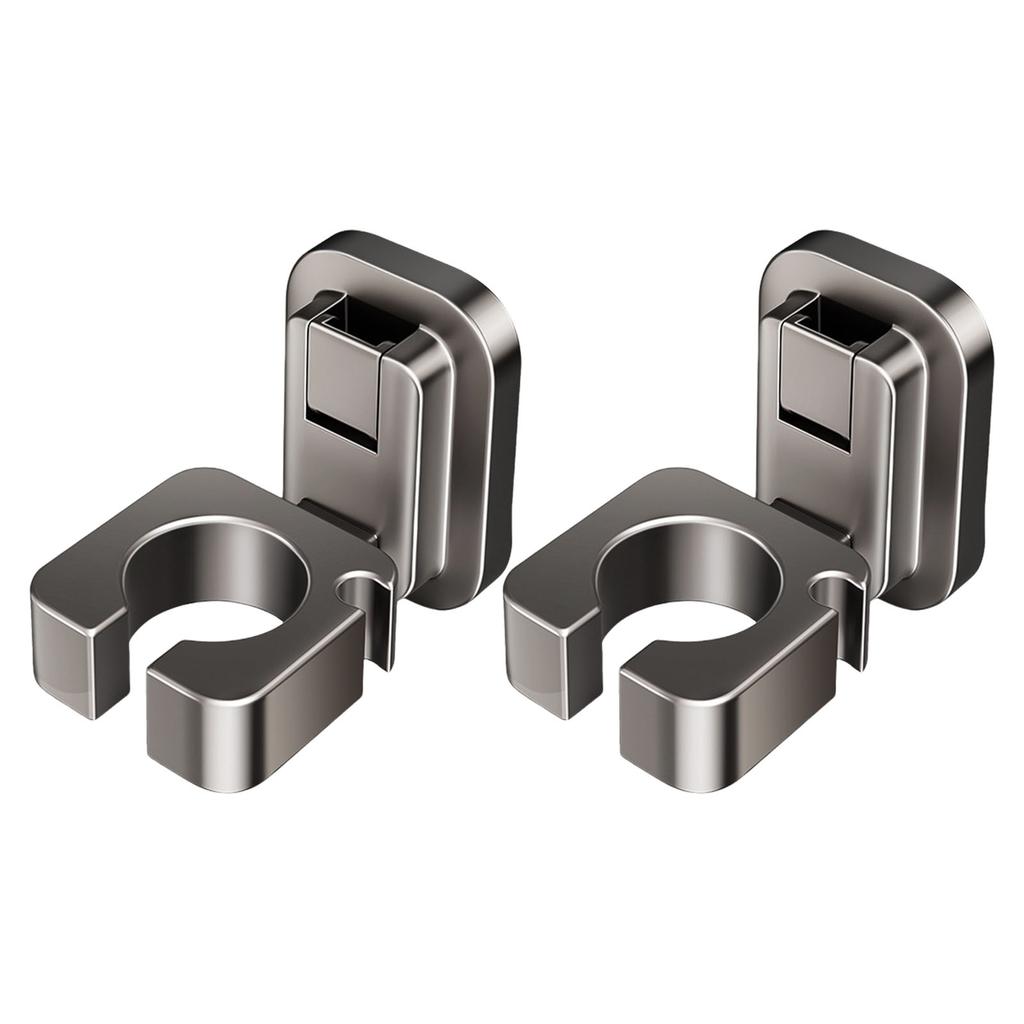 Элегантные Прочные Пластиковые Самоклеящиеся Настенные Держатели для Фена для Легкой Установки и Снятия в Ванных комнатах