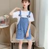 Детская одежда для девочек, летние джинсовые комбинезоны, шорты, мальчики, девочки, свободные повседневные шорты, средние, большие, детские, тонкие, короткие