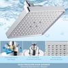 Anti-Clogging Rain Showerhead High Pressure Waterfall Shower Head Rainfall Shower Head  Home Use
