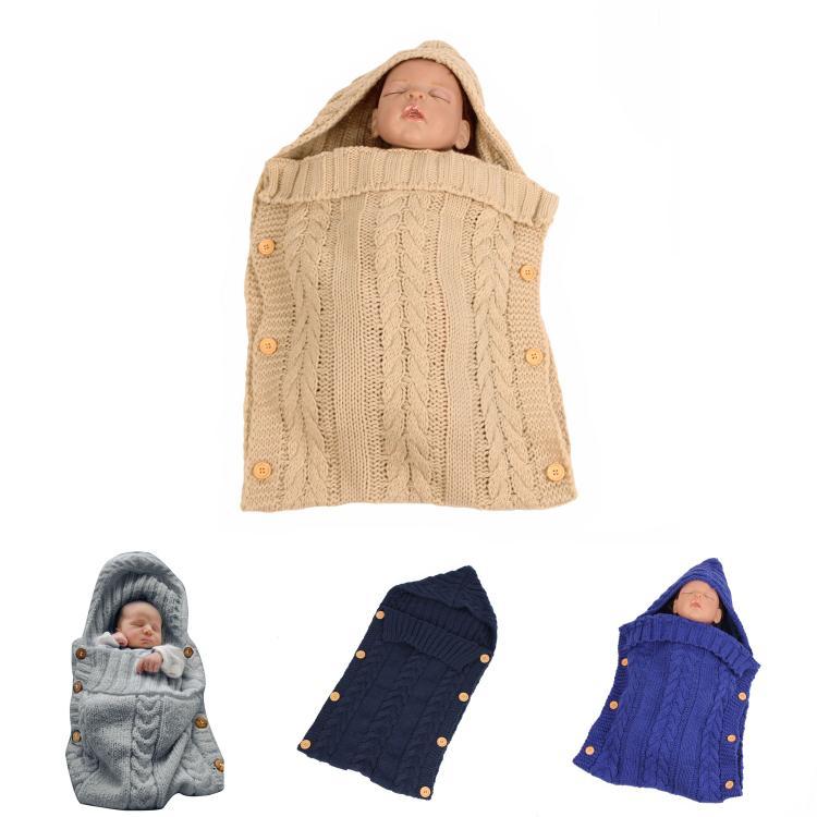 Toddler Wool Sleep Bag With Button Fastening For Winter And Spring Use