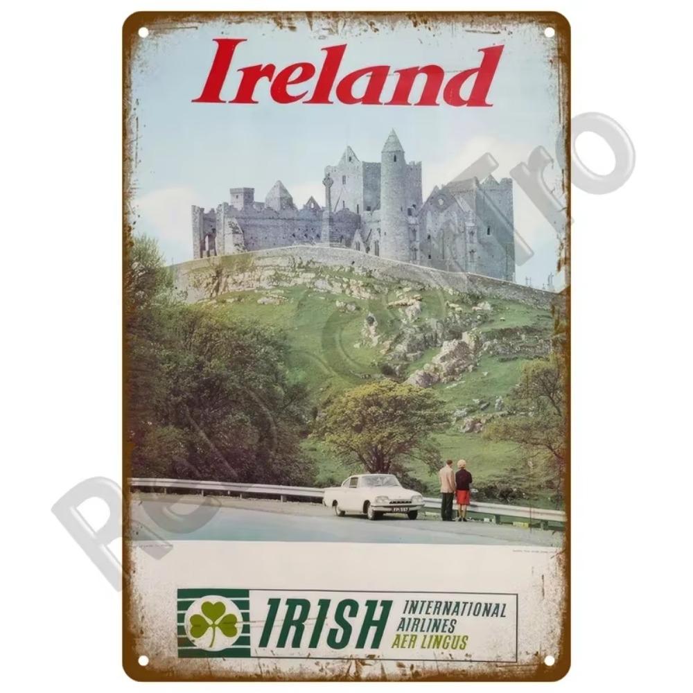 Vintage Decor Placa Decorativa Para Decoración De Del Hogar,Bar, Casa, Playa, Surf, Club, Pintura De Hierro, Arte De Verano