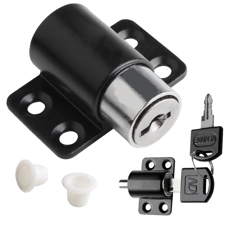 Новый набор из 2/1 замков для раздвижных дверей и окон с 2 ключами, защита от кражи, набор замков для окон и дверей