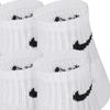 Nike Everyday Kids' Cushioned Ankle Socks (6 Pairs) Unisex SX6912-100