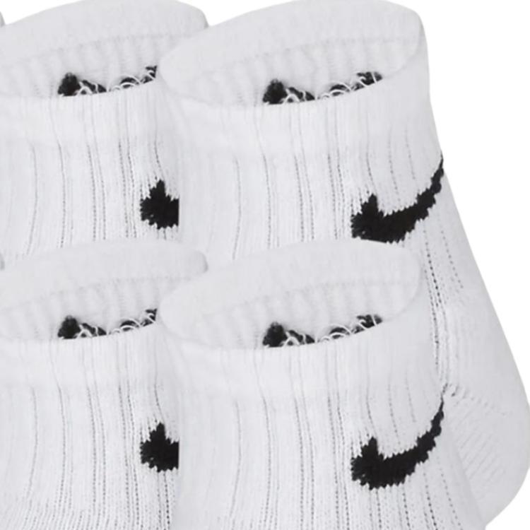 Nike Everyday Kids' Cushioned Ankle Socks (6 Pairs) Unisex SX6912-100