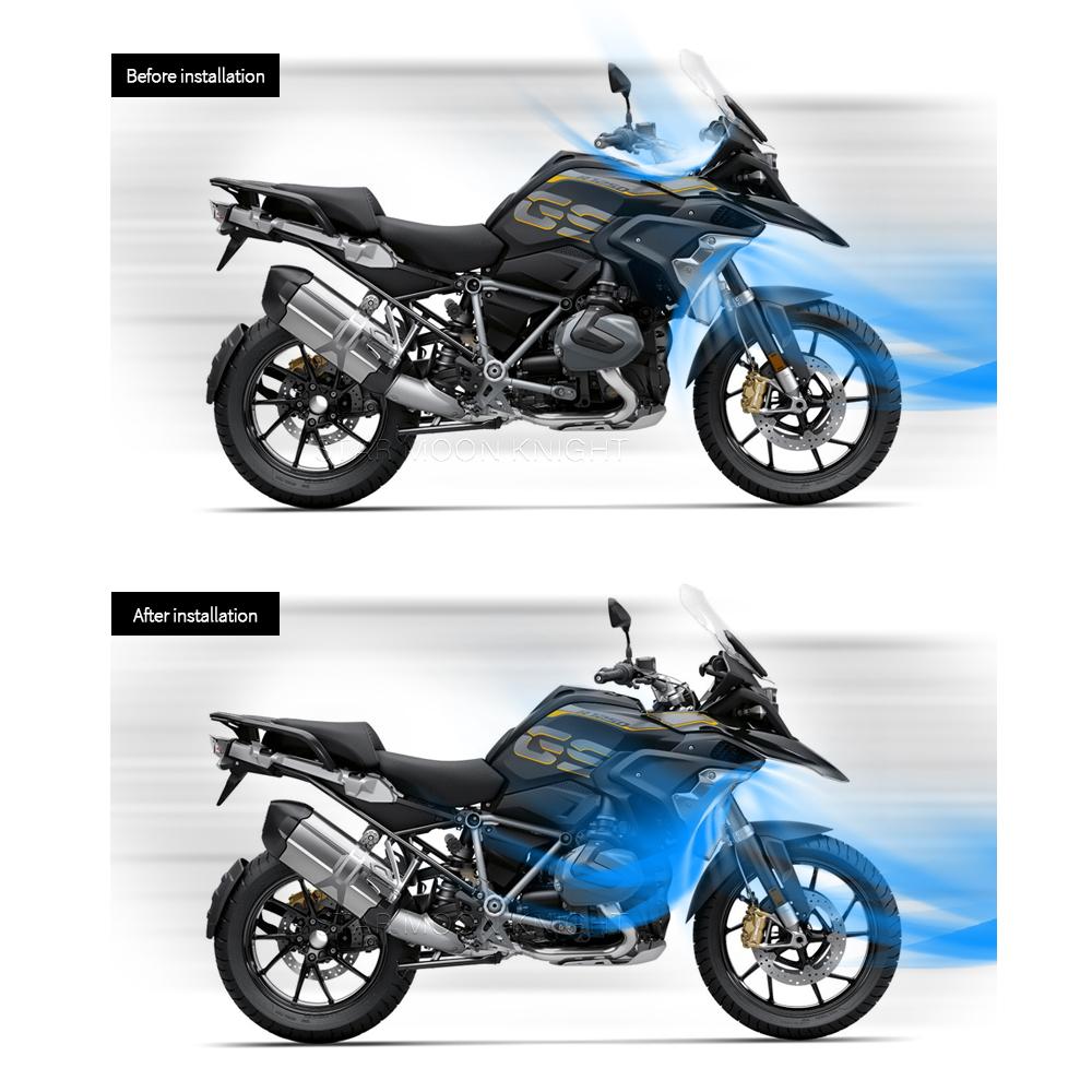 Для BMW GS 1250 1200 R1250GS R 1250 GS Adventure R1200GS LC Adv обтекатель кабины восходящий поток, аксессуары для дефлектора ветра