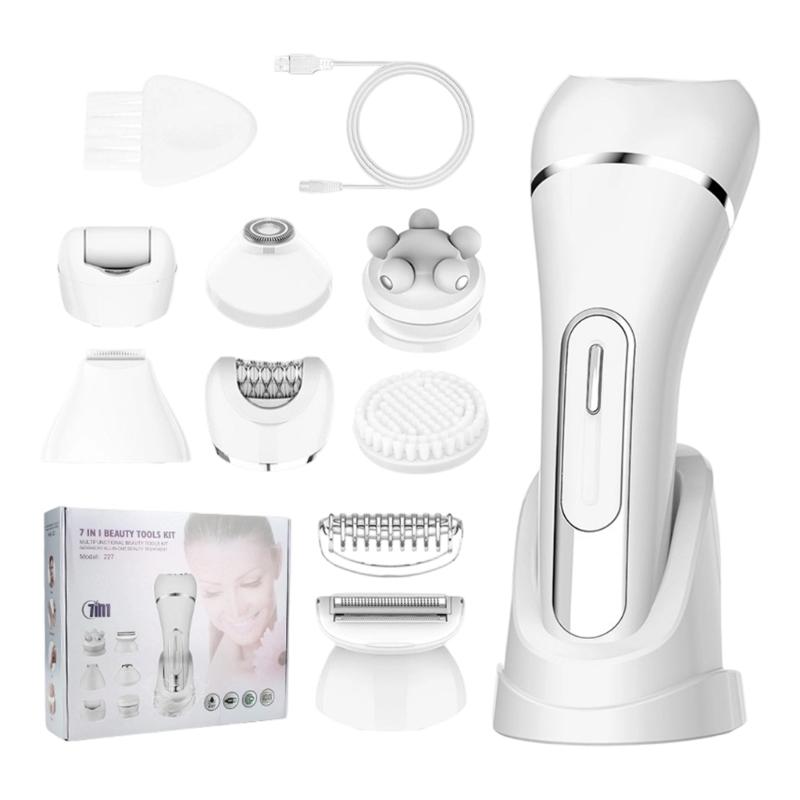 Электрический прибор для удаления волос Женская машина для удаления волос Перезаряжаемый портативный триммер для комфортного использования Долговечный