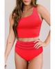 Azura Exchange Criss Cross High Waist Bikini