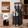 Электрическая кофемолка с жерновами, Plug-Play, управление одним касанием, простая в очистке, автоматическая машина для измельчения кофейных зерен с плоскими жерновами