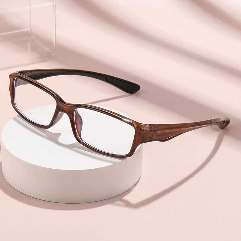 Трендовые спортивные очки для чтения Квадратные очки с полной оправой Защита от синего света Очки для мужчин и женщин Рыбалка Велоспорт Вождение Очки для пресбиопии