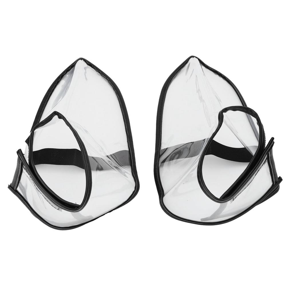 Складной чехол для обуви парикмахера, многоразовый чехол для обуви для салона, прозрачный чехол для обуви для массажных салонов, спа-салонов