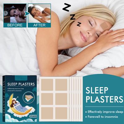 Tingml 42 шт. пластыри для сна для мужчин и женщин, полностью натуральные пластыри для глубокого сна