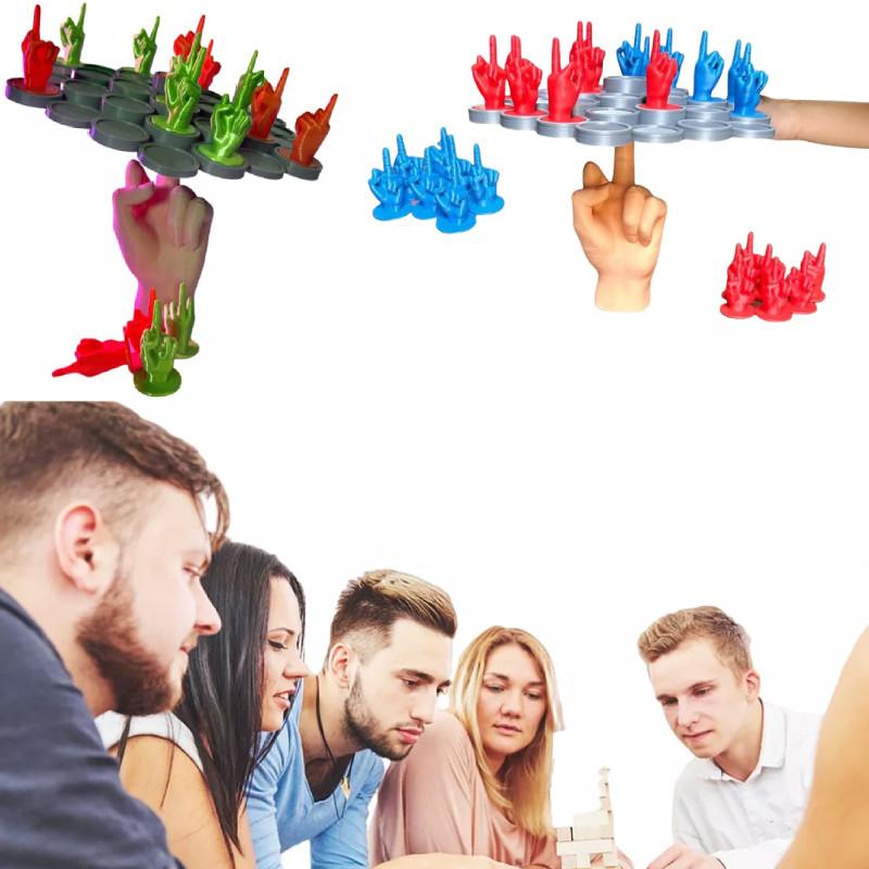 Интерактивная игрушка «Средний палец», балансировочная доска, настольная игра, социальное развлечение для взрослых