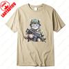 Ukraine Cat Army Uniform Zelensky Tshirt Cotton Unisex Woman Casual Tees Patriotic Ukrainian Gift Ukrainian Trident Streetwear Tops