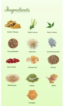 VISHUDDH HERBALS Натуральный уход от природы Саннипинди Для младенцев Травяной Налангу Мааву Ванная пудра Для кожи, 3 в 1 Убтан Скраб для тела | Маска для лица |