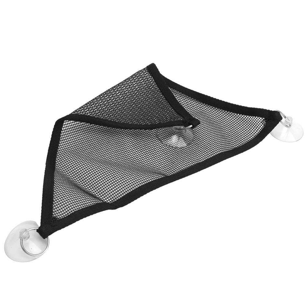 2pcs Nylon Reptile Hammock Breathable Fabric Mesh Hammock Pet Hanging Hammock Vertical Space Use