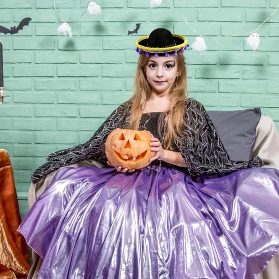 6 шт., повязка на голову сомбреро на Хэллоуин, мексиканские вечерние шапки с плюшевыми помпонами, праздничные фиесты, реквизит для косплея