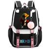 Anime One Piece College Computer Backpack Creative Knapsack Versatile Book Bag for Kid Gifts Men Women Travel Bag Leisure Bag Rucksack Mochila