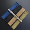 Thick 24mm Army Green  Blue Khaki Black Nylon Watch Strap For Bell Rose BR01 BR03 PAM  Pam441 Pam111 Watchband Bracelet Belt