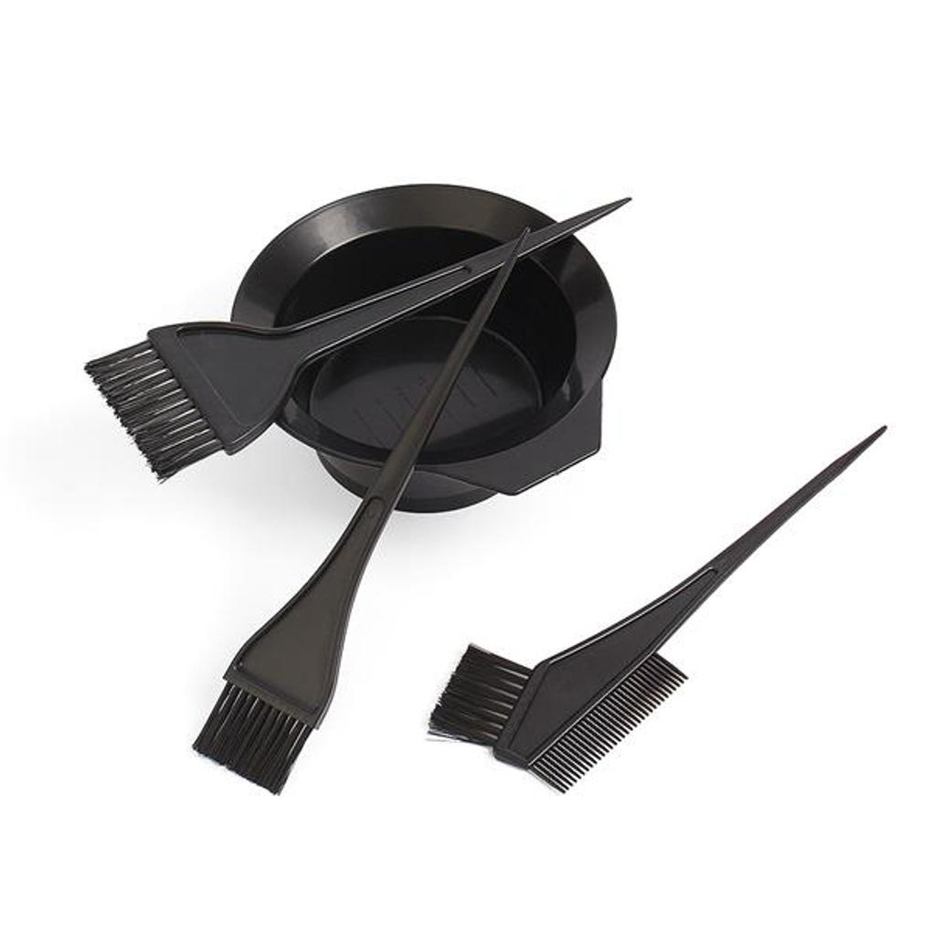 Инструмент для окрашивания Beauty Magic Набор из 4 предметов Кисть-шарик для окрашивания Расческа