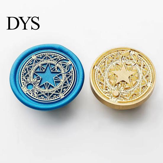 Decorative Embossed Stamp Brass Wax Seal Heads, Alphabet Christmas Sealing Personalized Gift Head for Envelope Wrapping Journal Scrapbook Decor Metal