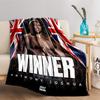 British Boxing Champion Blanket for All Seasons Blanket Lunch Break Throw Gift