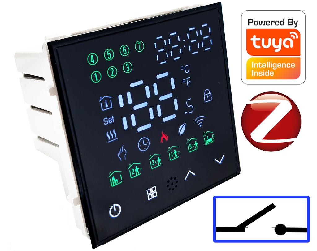 Thermostat Boiler Pump Controller Zigbee TUYA
