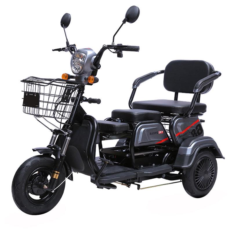 Elderly Electric Scooter with Comfortable Seat & Customizable Electric Tricycle Configuration