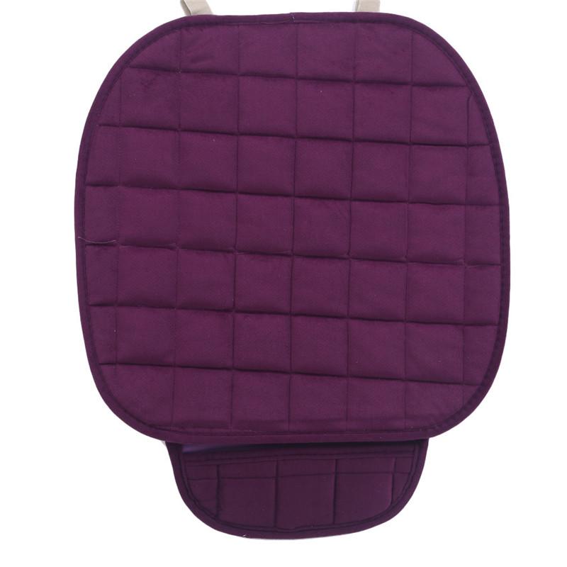 Простая удобная однотонная автомобильная передняя подушка Нескользящая дышащая автомобильная подушка