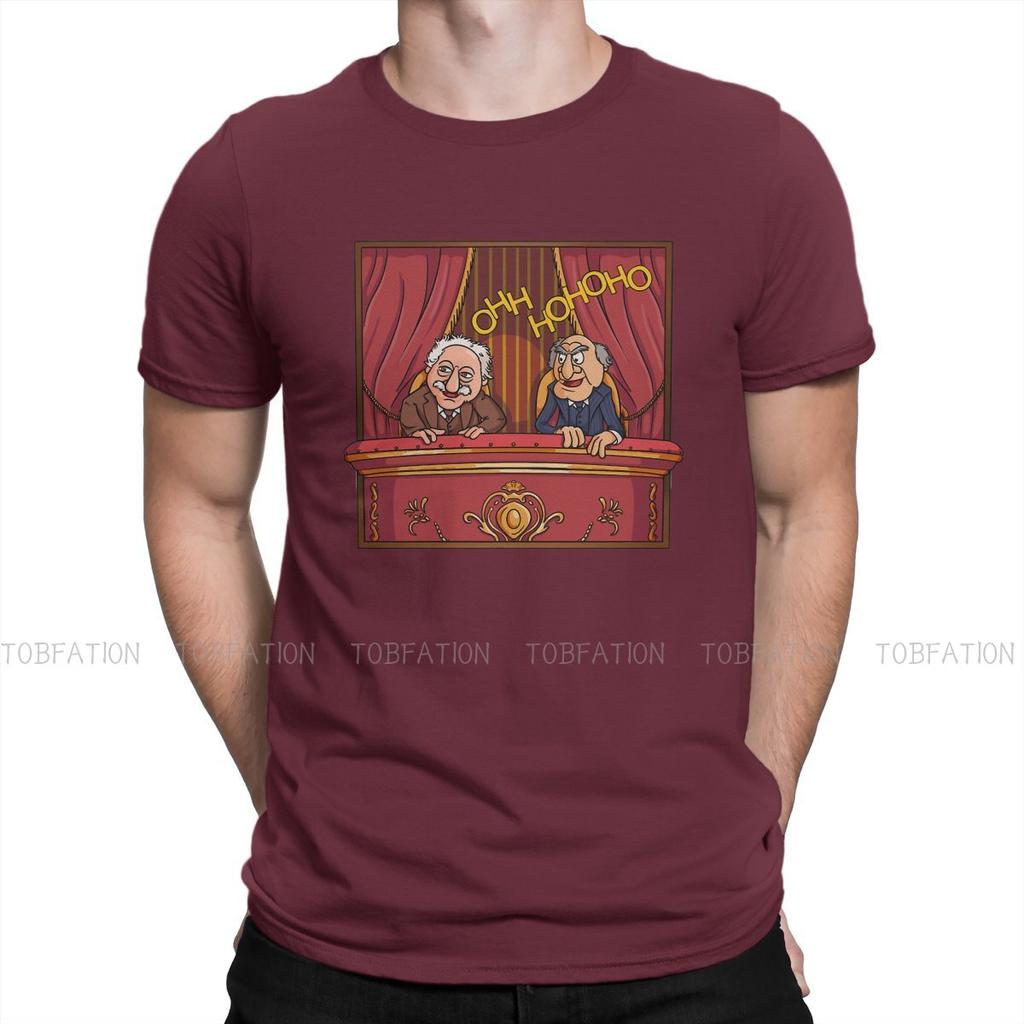 Statler And Waldorf Speech Tshirt New Arrival Graphic Unisex Vintage Goth Summer Clothes Cotton Harajuku T Shirt