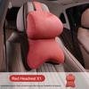 Car Neck Pillow Ergonomic Breathable Car Headrest Neck Cushion with Elastic Strap Adjustable Cervical