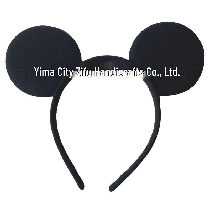 Набор для детской вечеринки «Микки и Минни»: Повязка на голову, Уши, Перчатки, Клоунский нос