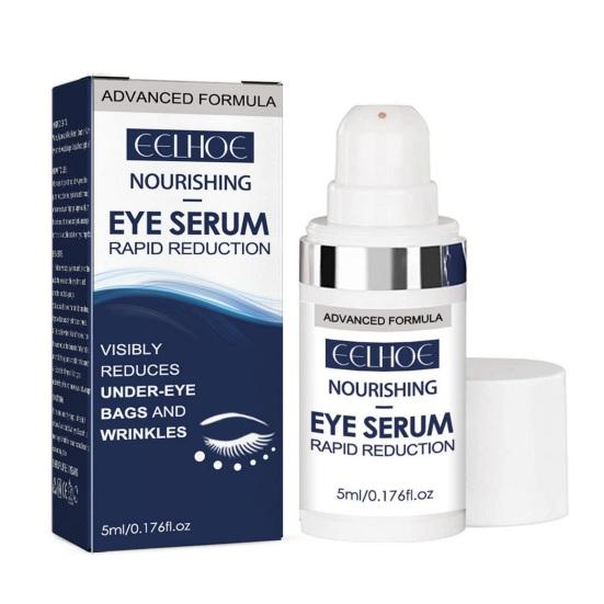 5ML Eye Serum Rapid Reduction Eye Line Advanced Formula Anti Aging Remove Under-Eye Bag Wrinkles Dark Circles Repair Moisturizing Eye Care Essence