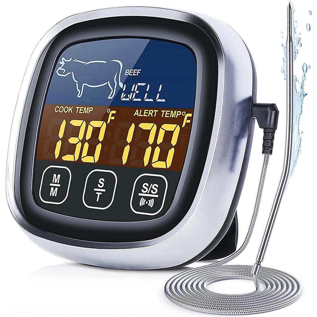 Probe Type Meat Thermometer Digital Kitchen Thermometer Cooking Milk Food BBQ TP300 Electronic Food Temperature Gauge Tools 4