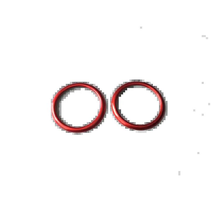 For Mazda CX-3 CX3 2017 2018     Car Stick ide Audio Speak Sound Inner Front Dashboard Trims Circle Trim 2PCs