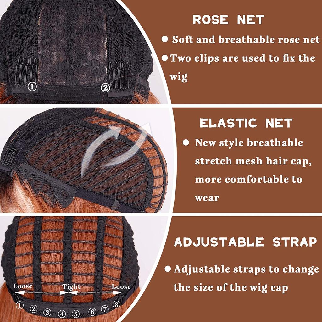 XINRAN Парик с длинными волнами, коричневый, средняя часть, черный, женский парик из синтетического высокотемпературного волокна, подходит для повседневного ношения, парики для косплея