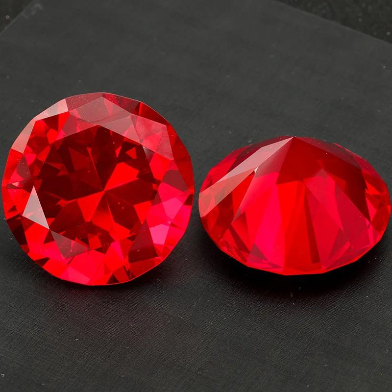 8 цветов кристалл ромбовидный пресс-папье декоративное граненое стекло гигантский драгоценный камень свадебный офис настольный орнамент подарки на день рождения