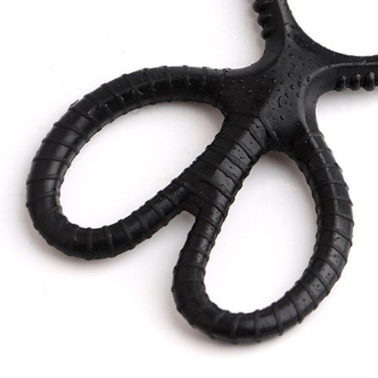 Кольцо для фаллоимитатора Суперэластичное компактное удобное в использовании полезное стопорное кольцо для корректора пениса для секса