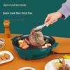 Multifunctional Mini Electric Oven & Non-Stick Grill Pan for Home Cooking & Barbecue