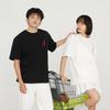 New MLB Set in Sleeve T Shirt Unisex White 3ATSH0133-50IVS