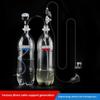 Система генератора CO2 из баллона из нержавеющей стали, двойной аквариумный комплект системы генератора CO2, реактор для углекислого газа