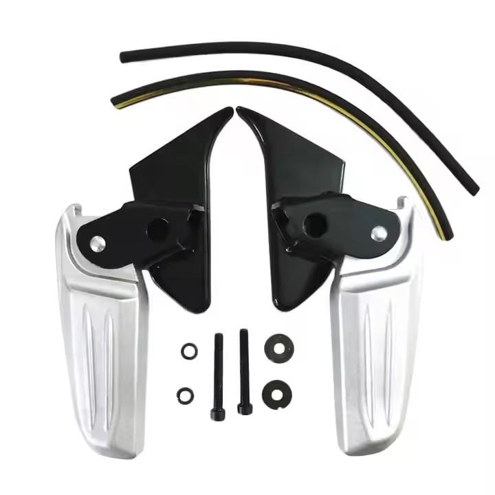 Foot Pegs Pedales plegables para motocicleta, accesorio modificado para Piaggio, Vespa Spring Primavera LX LXV 150 125
