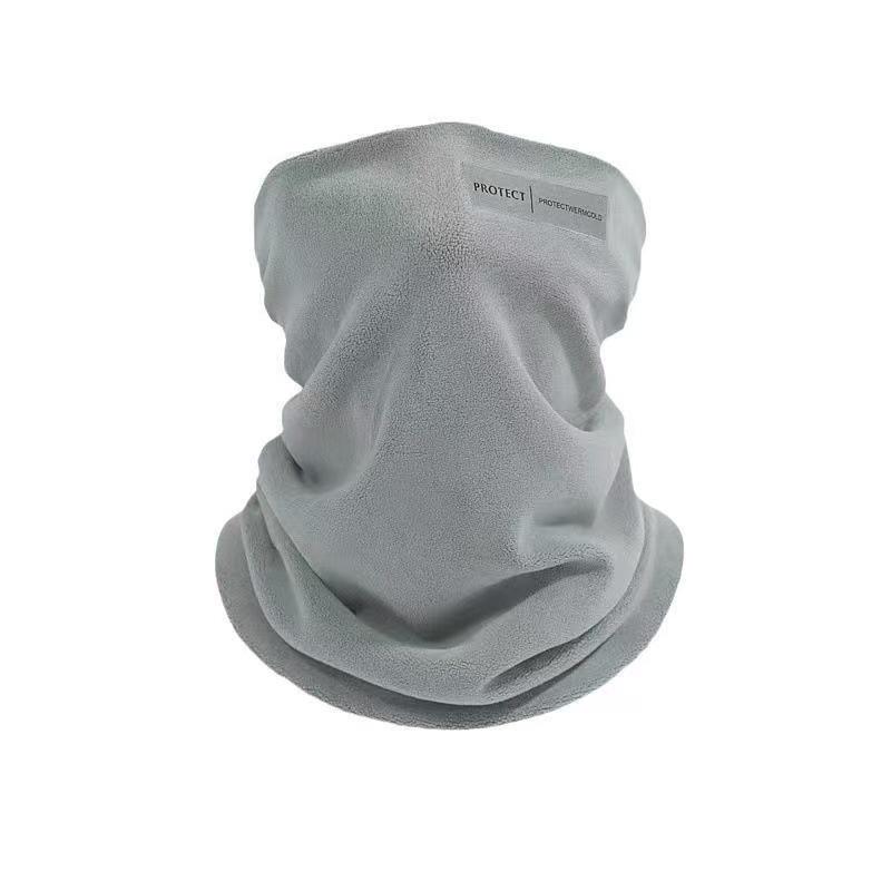 Зимний теплый флисовый бафф для шеи и ветрозащитная шапка для велоспорта и катания на лыжах на открытом воздухе