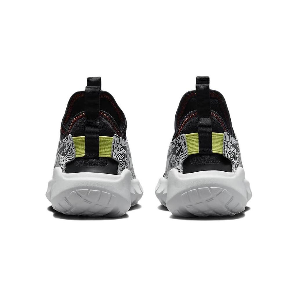 Nike Детские кроссовки Flex Runner 2 JP PS Doodles Black Picante-Red Light-Lemon-Twist DV3100-001