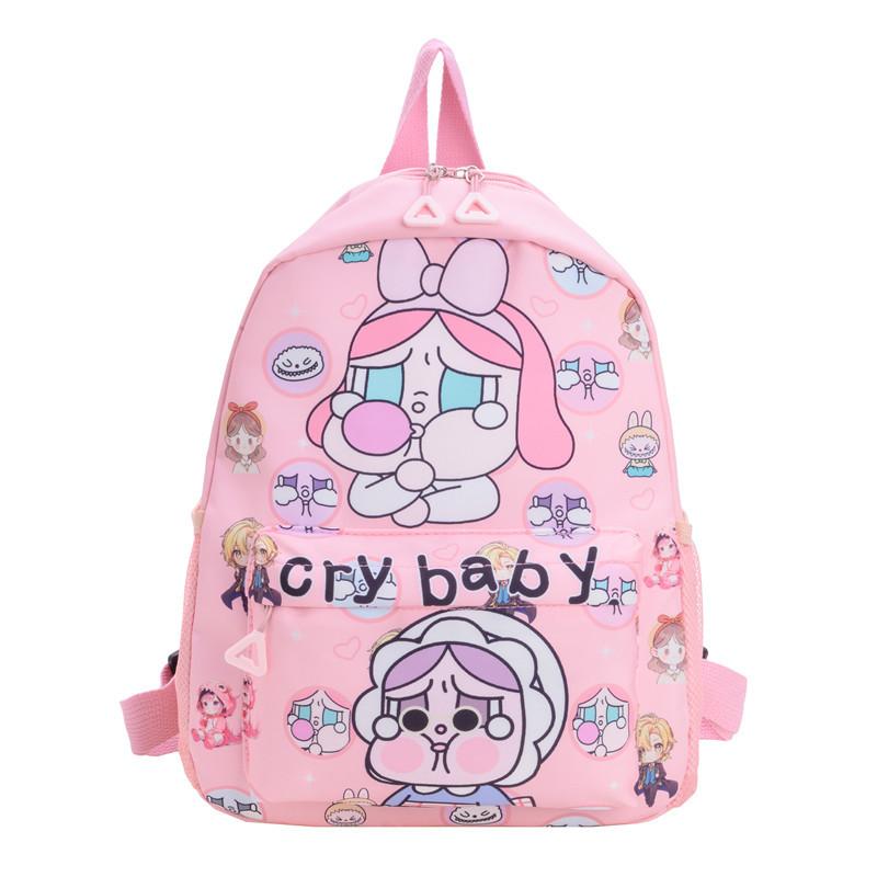 Kindergarten Primary School Students Schoolbag Cartoon Animation Cute Printed Boys And Girls Backpack Children'S Backpack