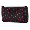 Portable Travel Cosmetic Bag Makeup Case Heart Dot Print Toiletry Wash Organizer