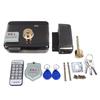 ID Card Lock Integrated Structure Wiring Free Anti Theft Silent Double Head with Remote Control for