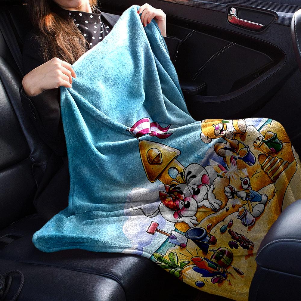 Beach Day Fun Blanket Soft Throw Blanket For Home Bedroom Bed Sofa Travel Office Solid Christmas Blanket