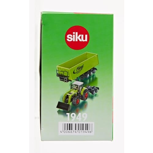SIKU SK1949 Front Loader Tractor for Ages 3 and Up